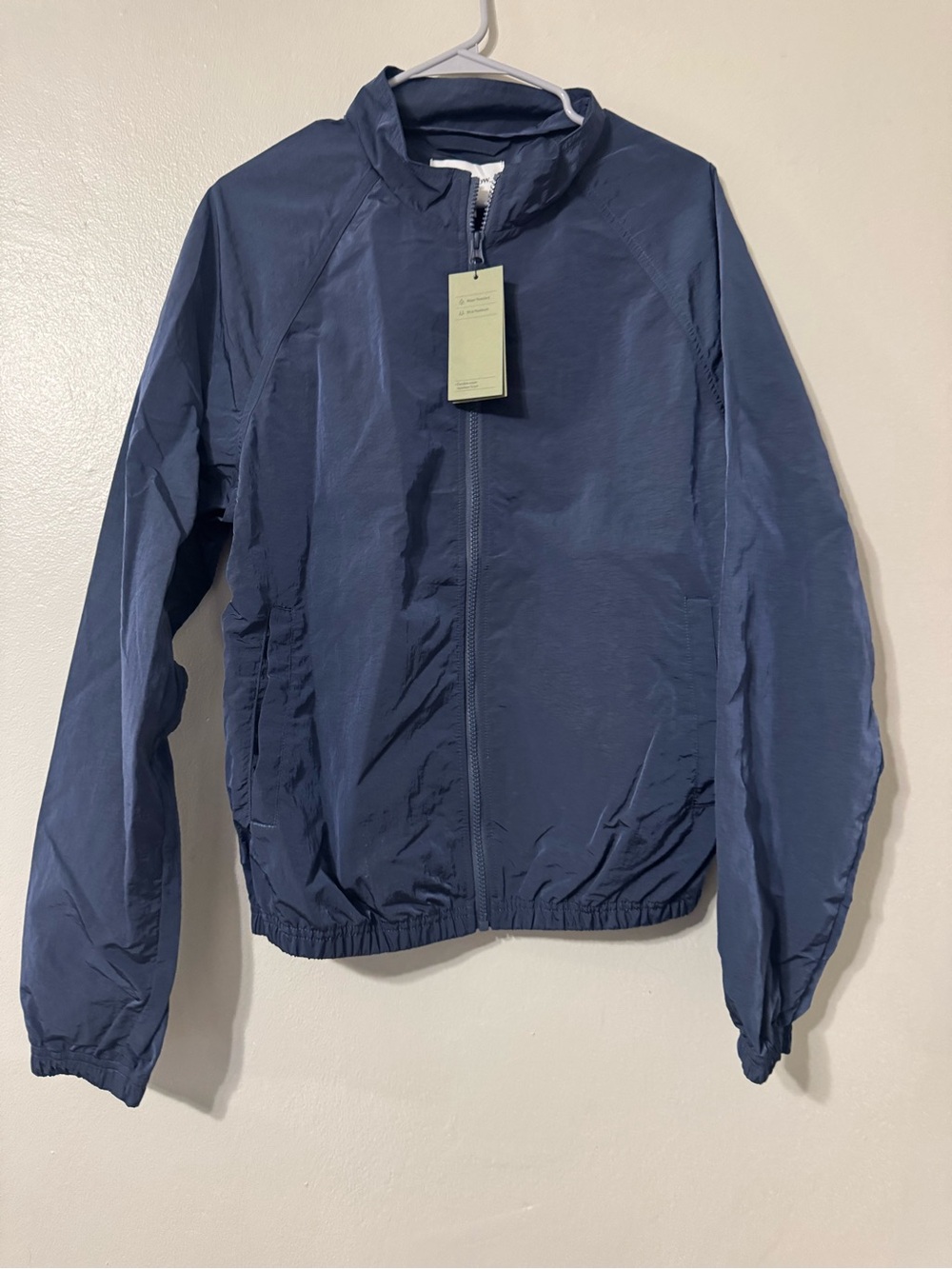 Goodfellow & Co Slate Blue Zip-Front Jacket
